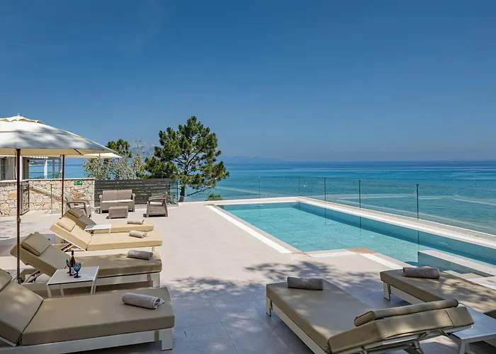 빌라 Addimare Sea View Villa, And Events Venue 알리케스
